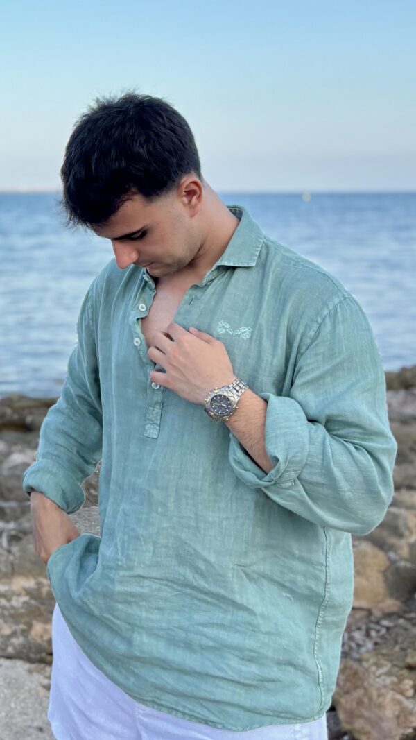 CAMISA POLERA LINO