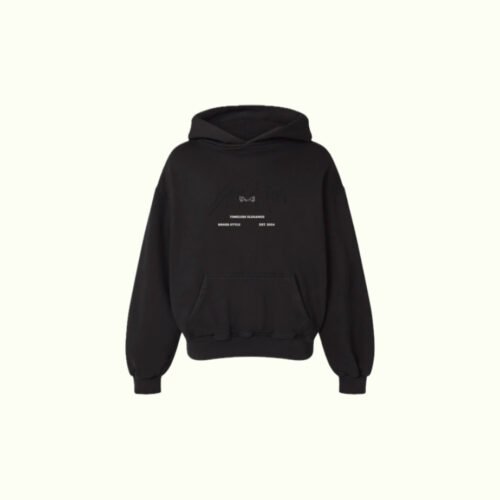 Ancora Black Hoodie