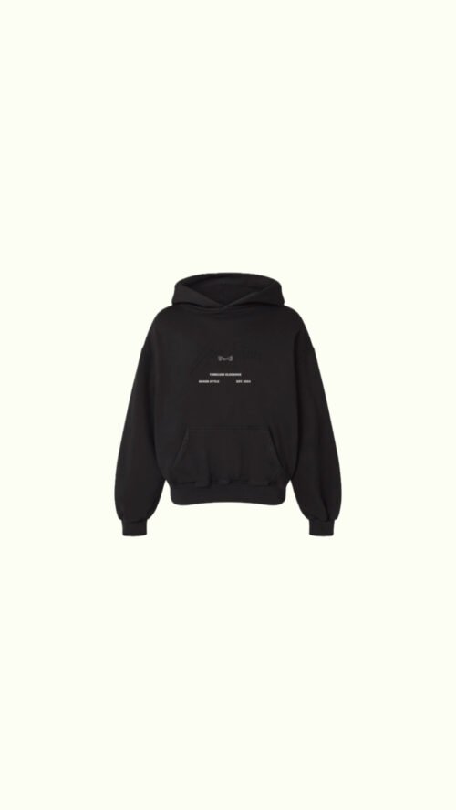 Ancora Black Hoodie