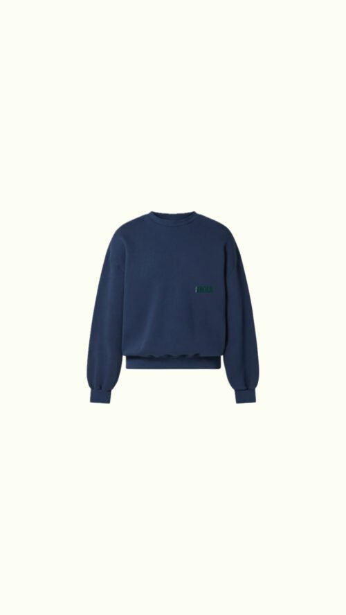 Essenziale Navy Crewneck