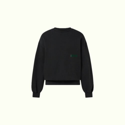 Essenziale Black Crewneck