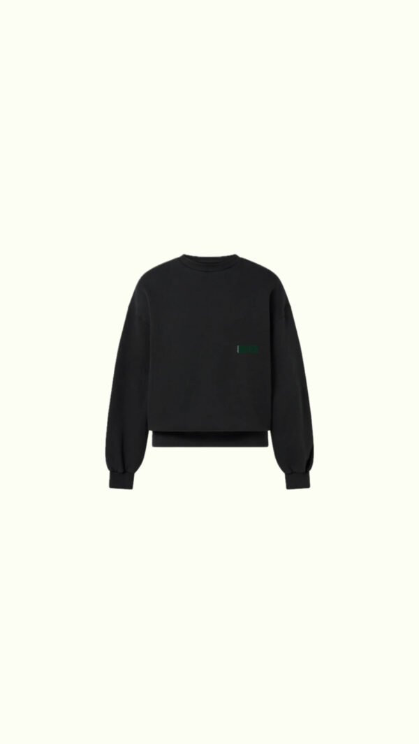 Essenziale Black Crewneck