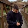 Essenziale Black Crewneck