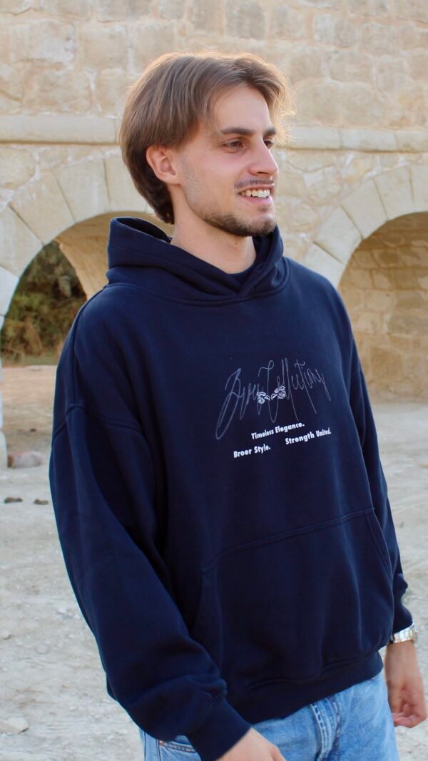 Ancora Navy Hoodie