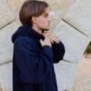 Ancora Navy Hoodie